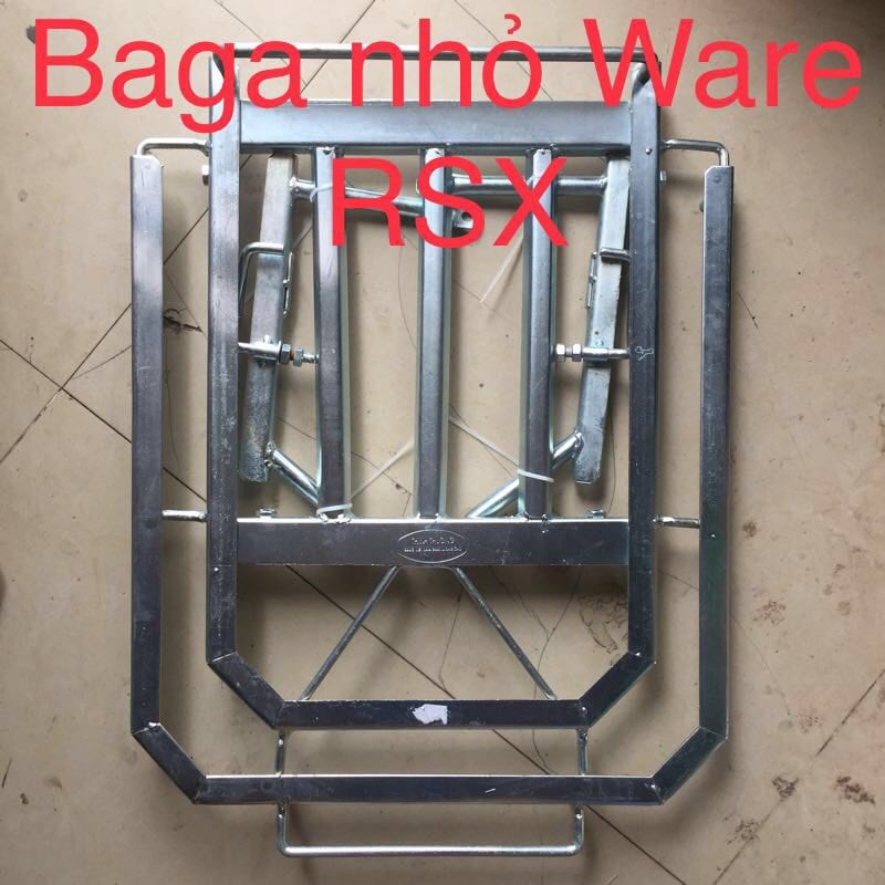 Giá chở hàng đa năng- Baga- Cáng chở hàng dành cho các loại xe máy  Tặng kèm 2 dây chằng hàng