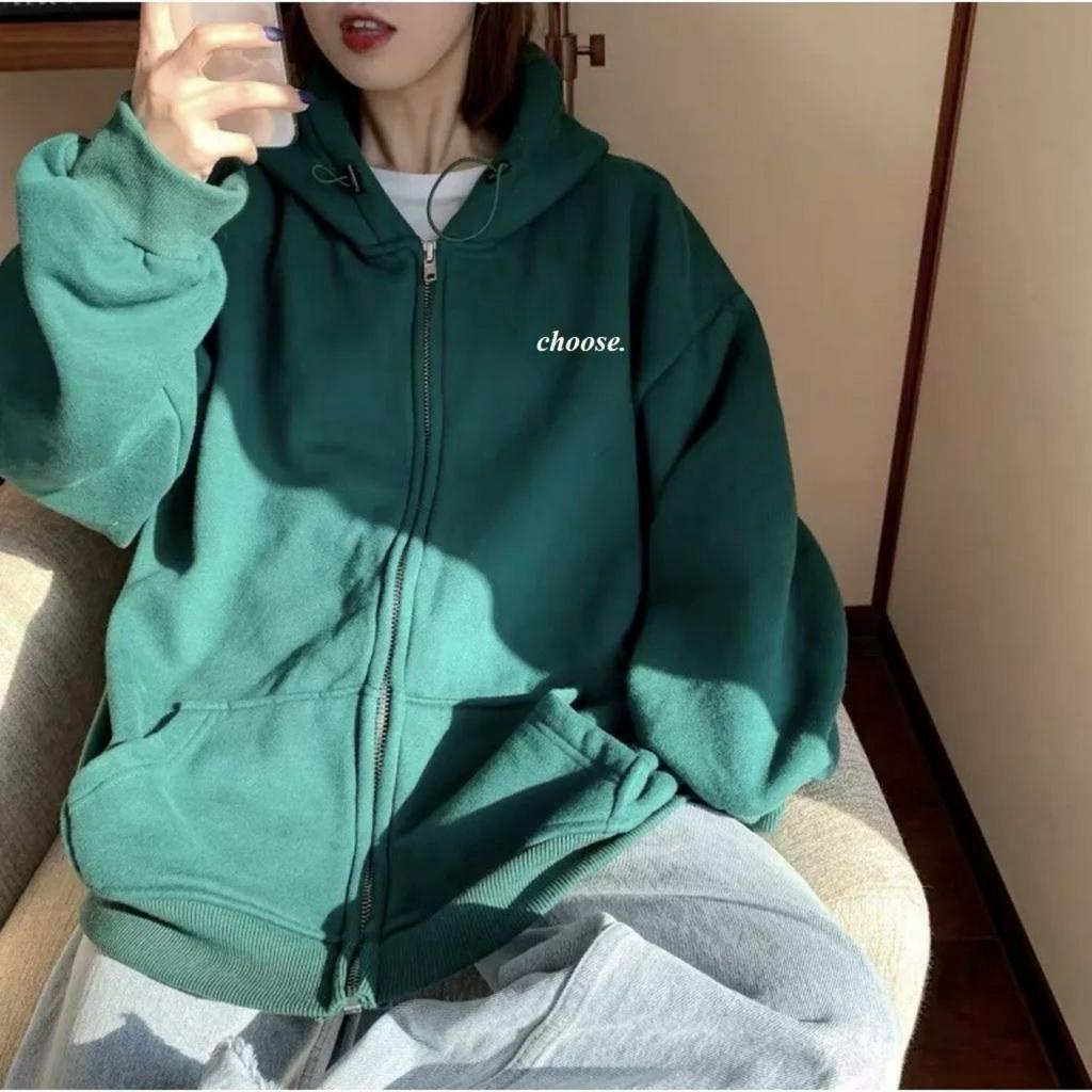 Áo KHOÁC Hoodie CHOOSE và Ulzzang Unisex