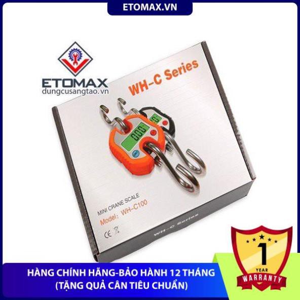 [Hàng cao cấp-Bảo hành 12 tháng] Cân móc điện tử 150kg WH-C100,sai số 0.05kg