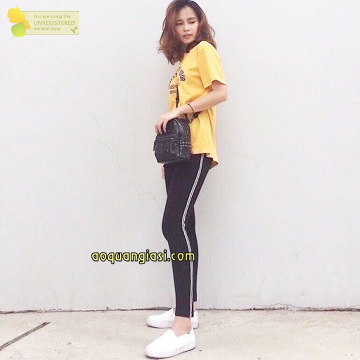Quần Legging 2 sọc nhí MT685