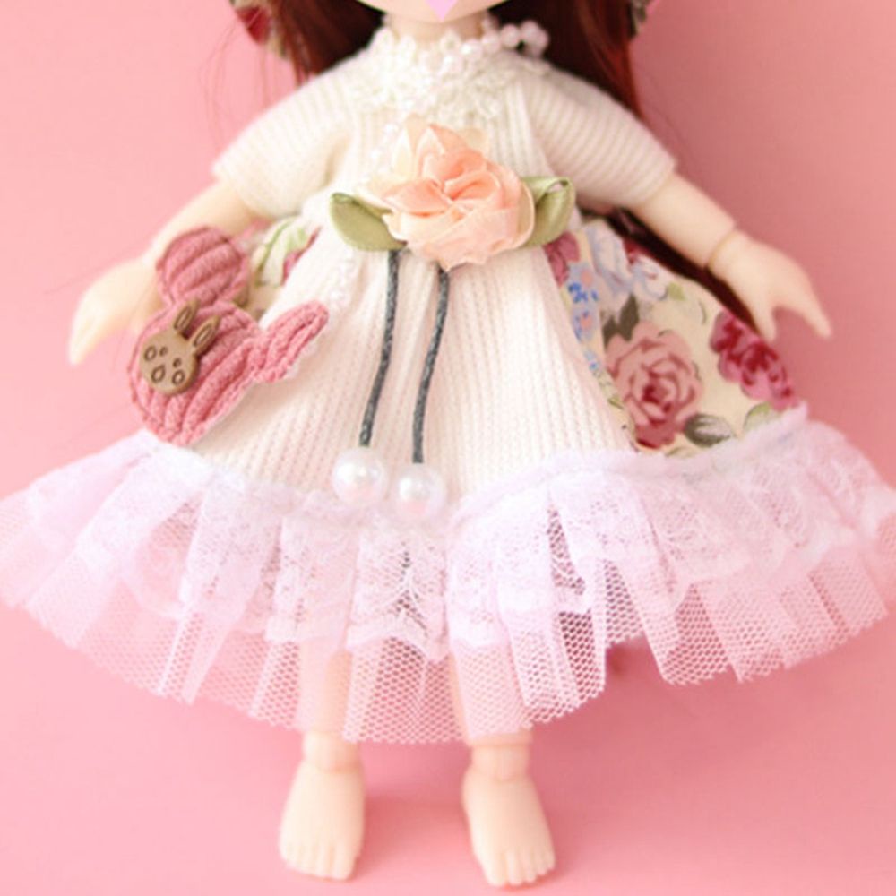 Set đồ thời trang cao cấp cho búp bê 16cm diy