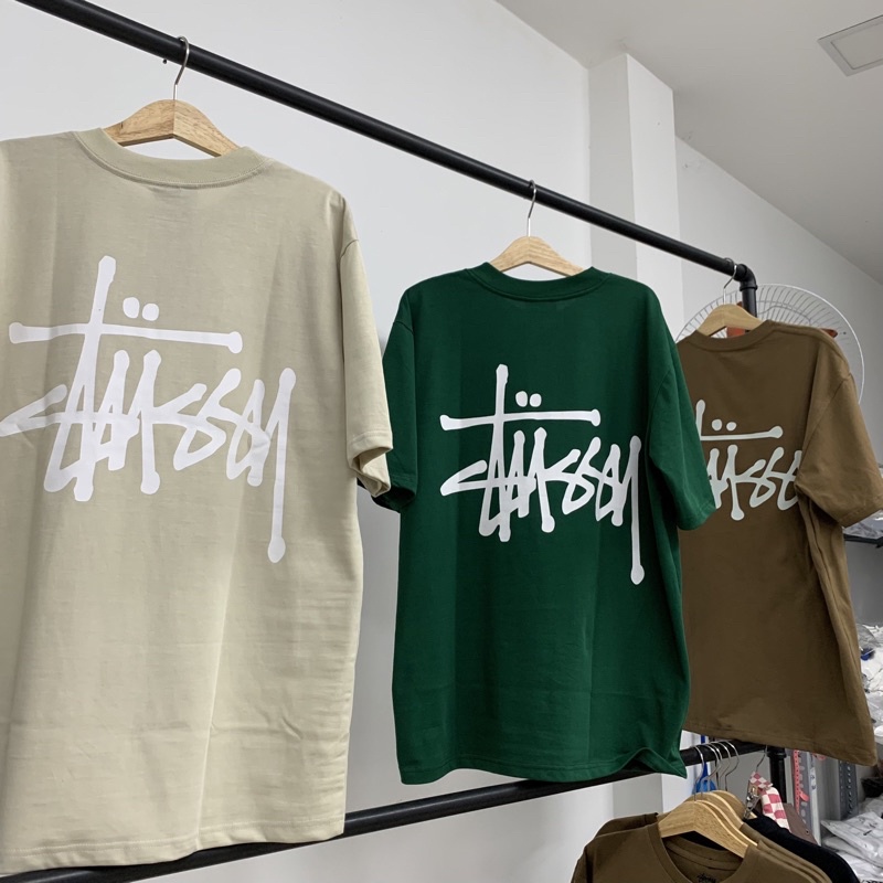 Ao basic Nâu , Be , Xanh