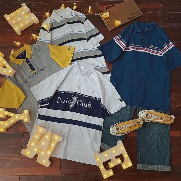 Áo Polo Nam Form Rộng Nam Nữ, Áo Polo 2Hand Cổ Bẻ Vải Cá Sấu Cotton Phong Cách Trẻ Trung Chuẩn Form - Mẫu 2