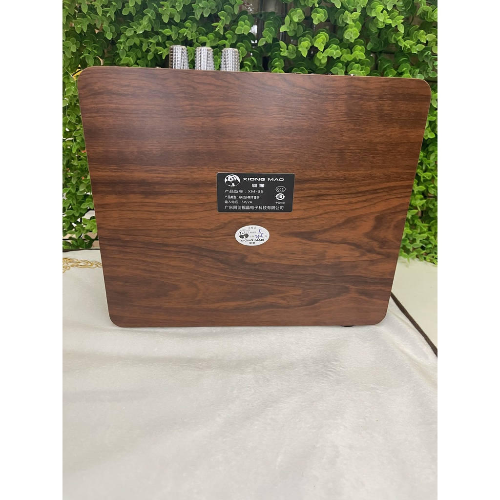 Loa Karaoke Xiongmao XM35, Loa Xách Tay Mini Du Lịch Tiện Lợi. Tặng Kèm 1 Micro Không Dây, Kết Nối Bluetooth, AUX, USB..