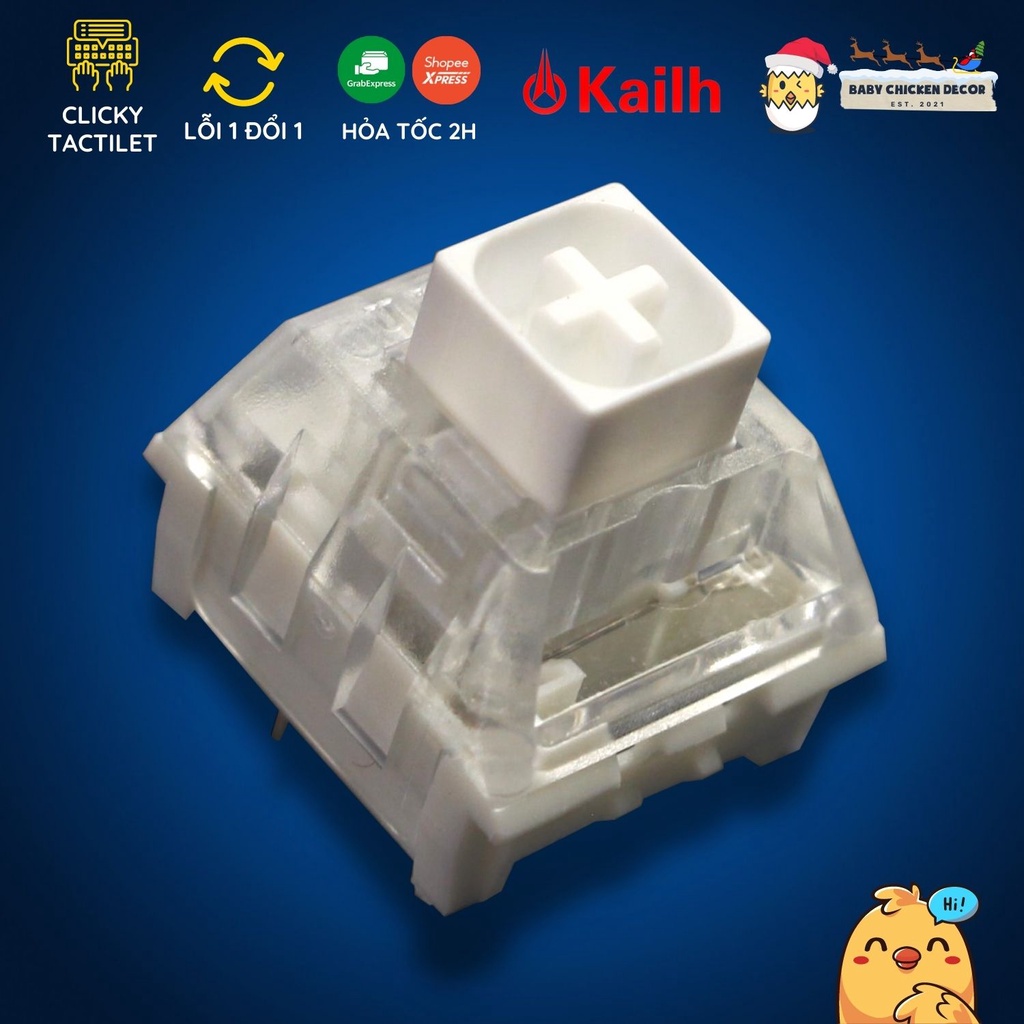 Switch bàn phím cơ Kailh Box White