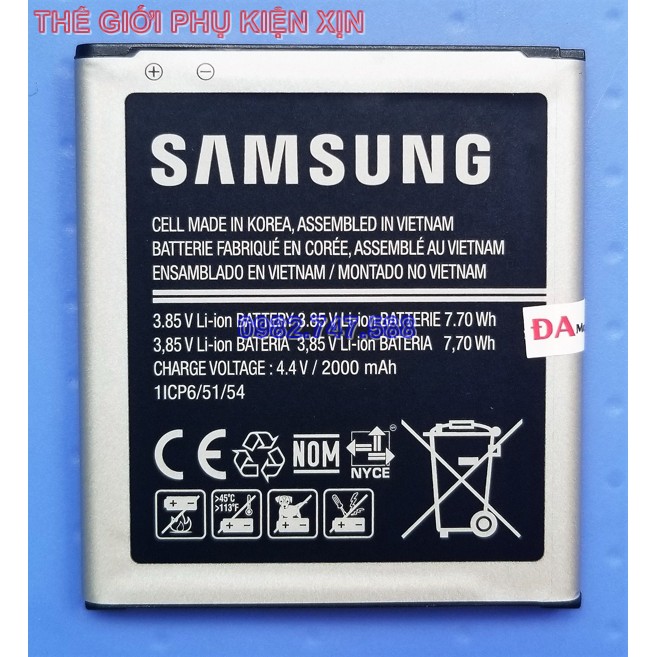 Pin Samsung Galaxy Core Prime G360 G361 | Galaxy J2 2015 J200 chính hãng