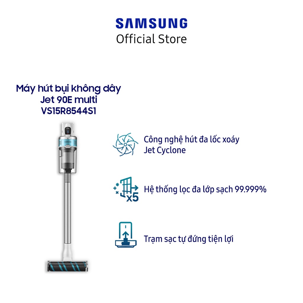 [Mã ELHA10 giảm 6% đơn 5TR] Máy hút bụi không dây Jet 90E multi (VS15R8544S1)