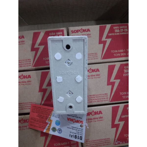 Cầu dao đảo chiều Sopoka 30A-2P-2N