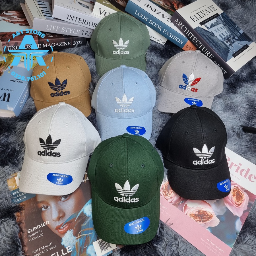 Mũ Nón Adidas Trefoil Baseball Cap Ful Tag Code