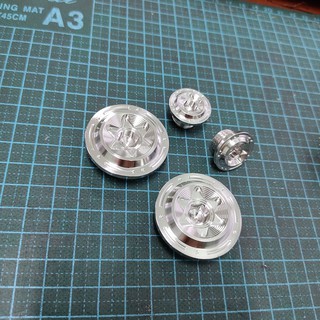 Ốc mâm lửa inox [mẫu G5] - [1 bộ] - gắn cho Honda/Ya