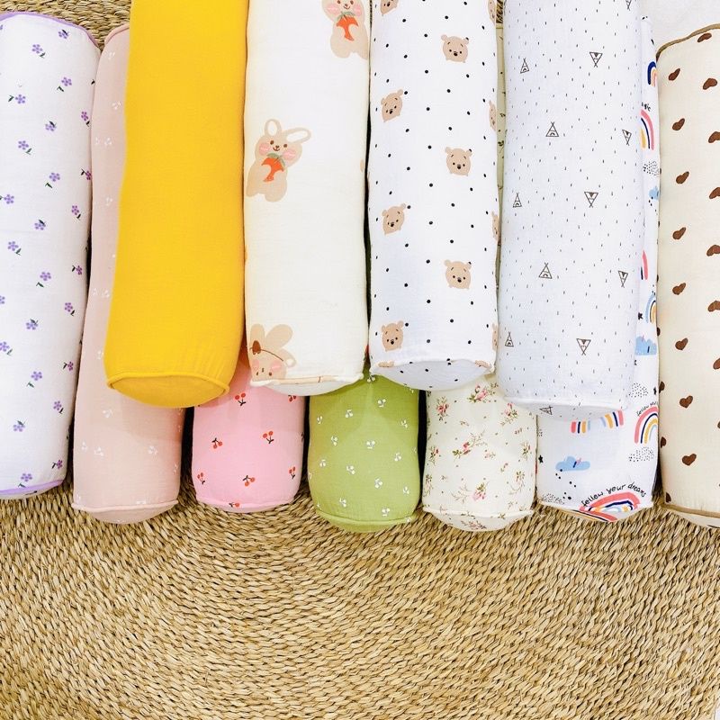 Gối ôm cho bé vải xô Muslin cao cấp