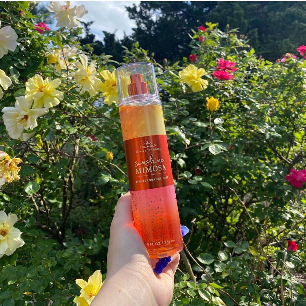 [Bill Mỹ - BBW]: Xịt thơm toàn thân bodymist Sunshine Mimosa