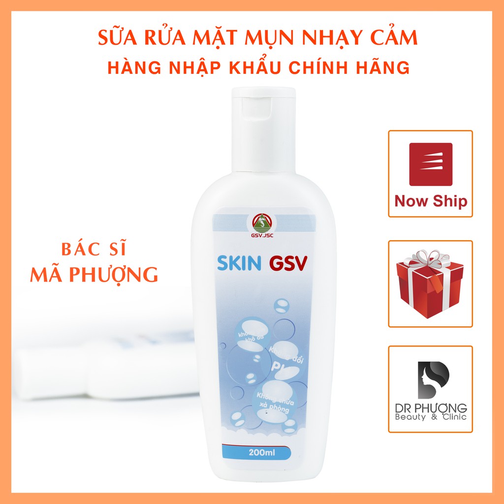 SỮA RỬA MẶT GSV SKIN