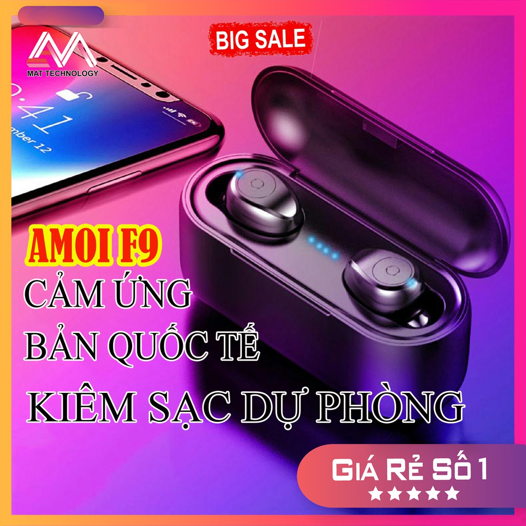 AMOI F9 kiêm sạc dự phòng