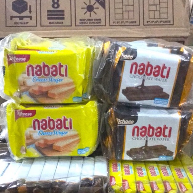 Bánh Nabati ,Lốc 10 gói bánh nabati 20g x 10 gói ,hàng nhập khẩu indonesia