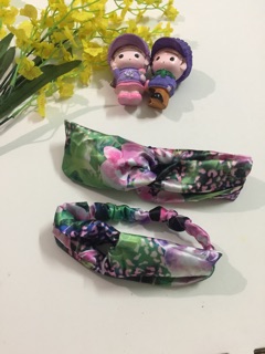 Set turban mẹ và bé