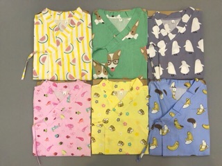 Yukata cộc tay cho bé