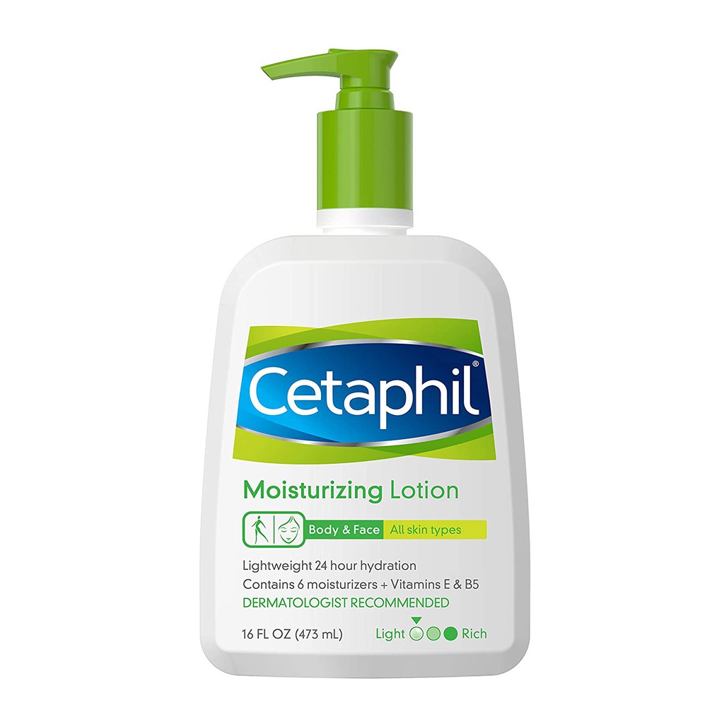 [473ML] Sữa dưỡng ẩm da Mặt và Toàn Thân Cetaphil Moisturizing Lotion All Skin Types