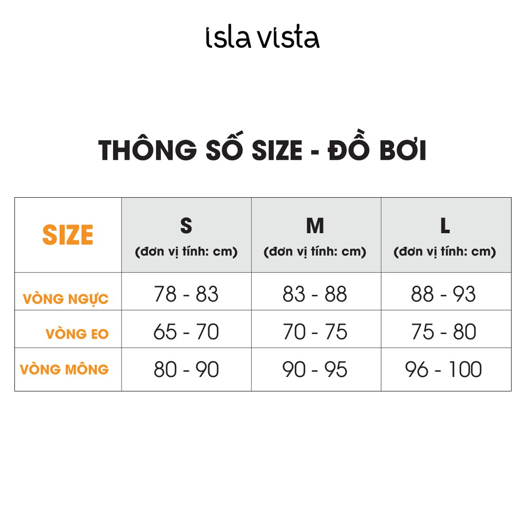 Bộ đồ bơi monokini xòe Isla Vista BWWM002 | BigBuy360 - bigbuy360.vn