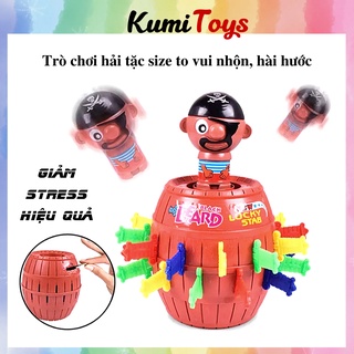 Đồ chơi cướp biển hải tặc cỡ lớn cho bé thư giãn vui nhộn Kumi toys