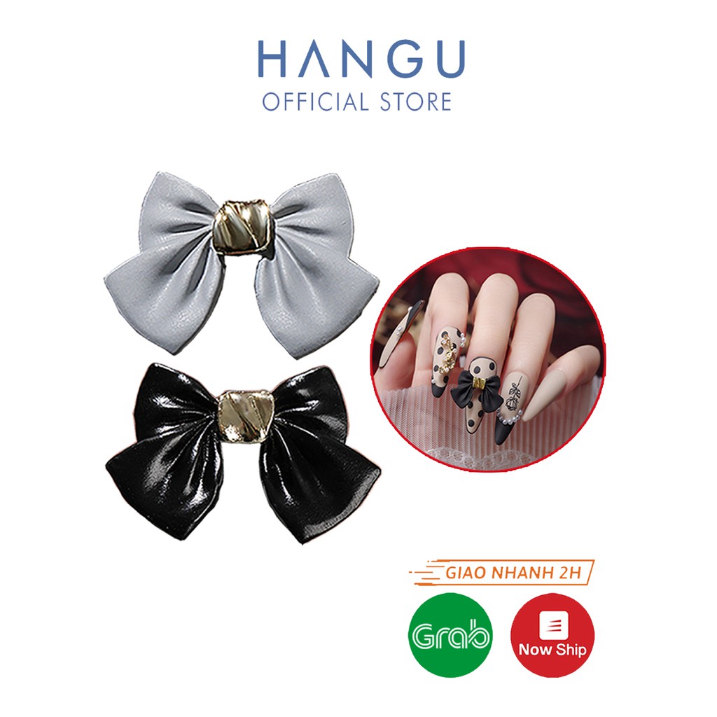 Charm nơ nail đính móng