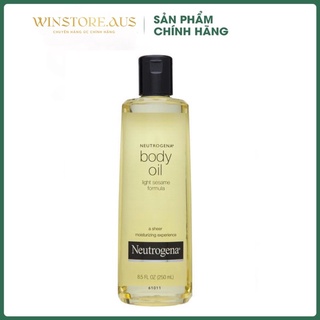 Dầu dưỡng thể Neutrogena Body Oil Light Sesame Formula