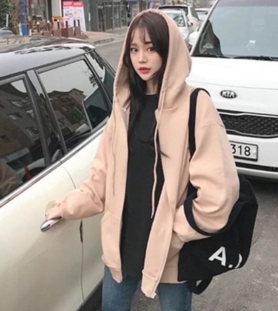 Áo Nỉ Hoodie Mũ Khoá Cao Cấp