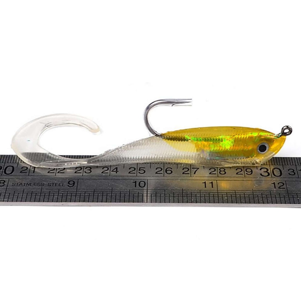 5 cái/lốc JIG Móc Mồi Mềm 5 Màu Mồi Câu Cá 10 cm-3.9 Mồi Câu Cá 14.7 gam- 0.52 oz Cước Trọn Gói-quốc tế-168