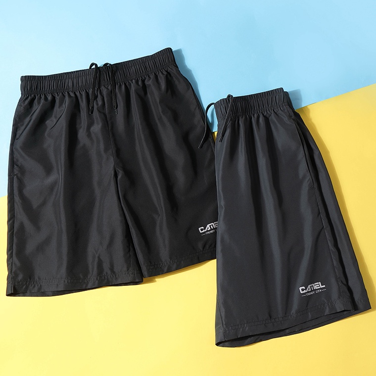 Quần short thể thao CAMELJEANS ống rộng thời trang dành cho nam