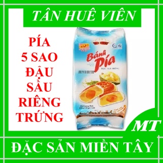 Bánh pía 5 sao tân huê viên gói 4 cái 600g. đặc sản miền tây
