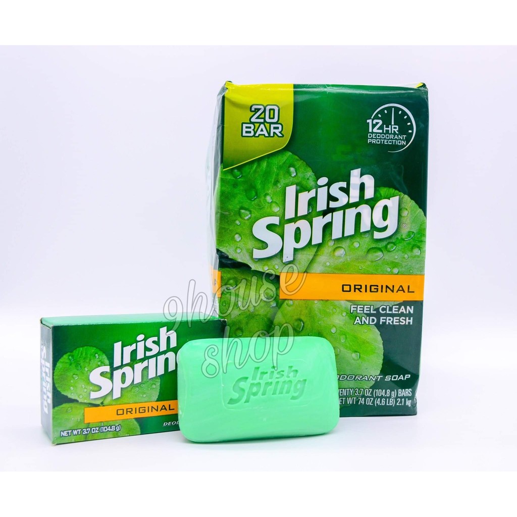 01 Xà bông Irish Spring Mỹ 104,8gram