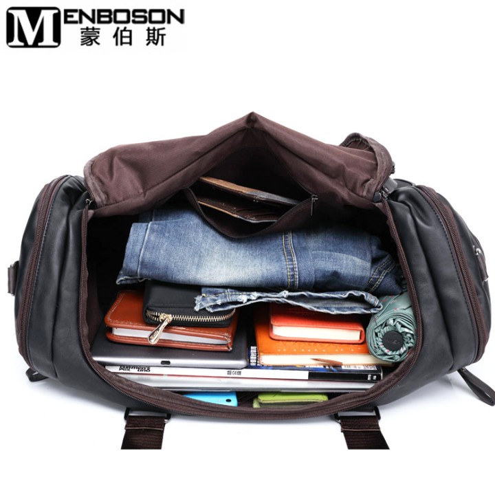 Xả Túi trống da PU Menboson W4007_RE0169