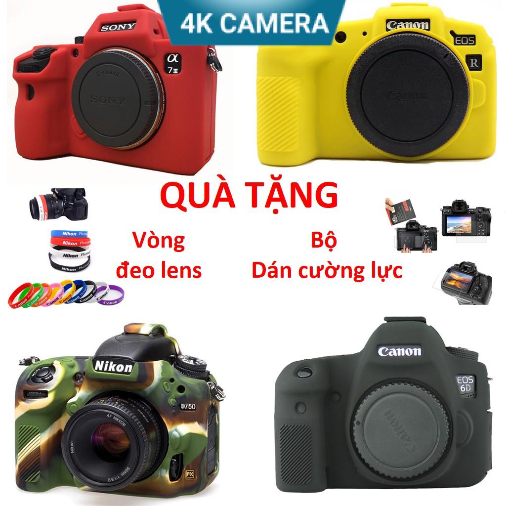 Vỏ cao su máy ảnh 6D 6D2 5D2 5D3 5D4 R RP A72 A73 A74 D750 Z6Z7