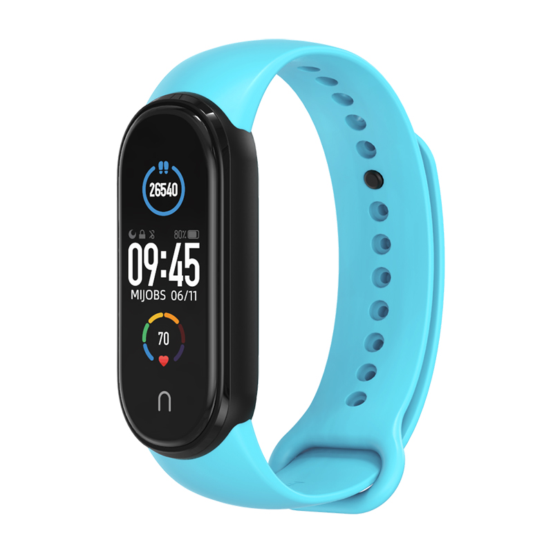 Dây đeo tay silicon cho vòng thông minh Xiaomi Mi Band 5 6 7