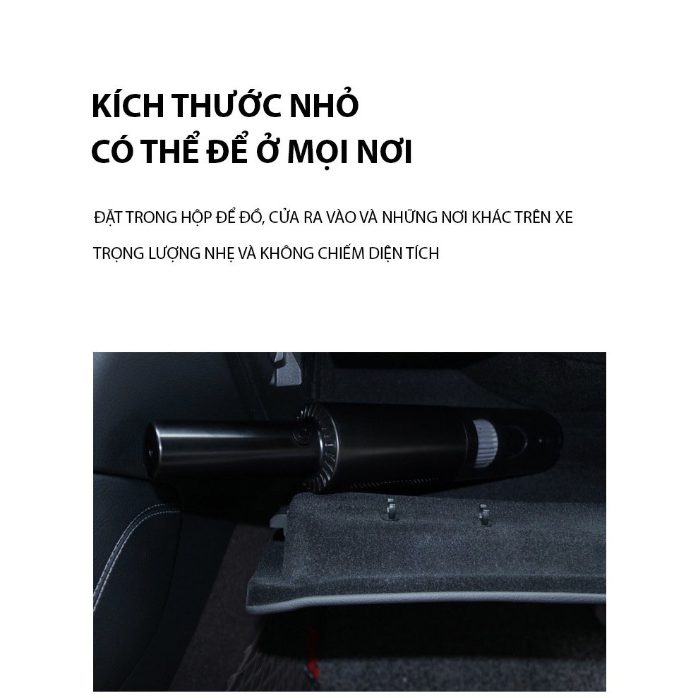 Máy Hút Bụi Cầm Tay Không Dây Aipin A8 - Máy Hút Bụi Không Dây vệ sinh xe hơi, nhà cửa với sức hút cực mạnh