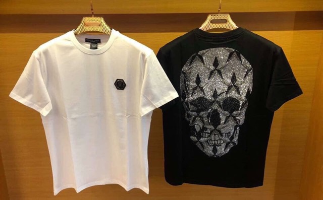 📛LIMITED📛 Áo Phông nam nữ Phillip Plein đính đá hàng mới về Full tag tem cao cấp có sẵn !!