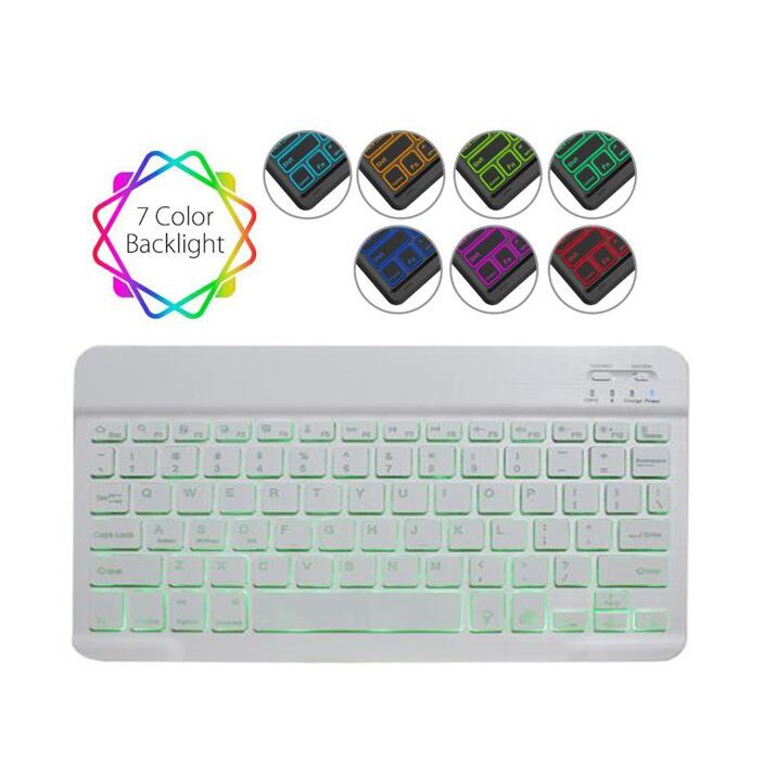 Bao Da Máy Tính Bảng Có Bàn Phím Không Dây Cho Samsung Galaxy Tab A7 Lite 8.7 "Sm-T220 T225 Ốp | BigBuy360 - bigbuy360.vn