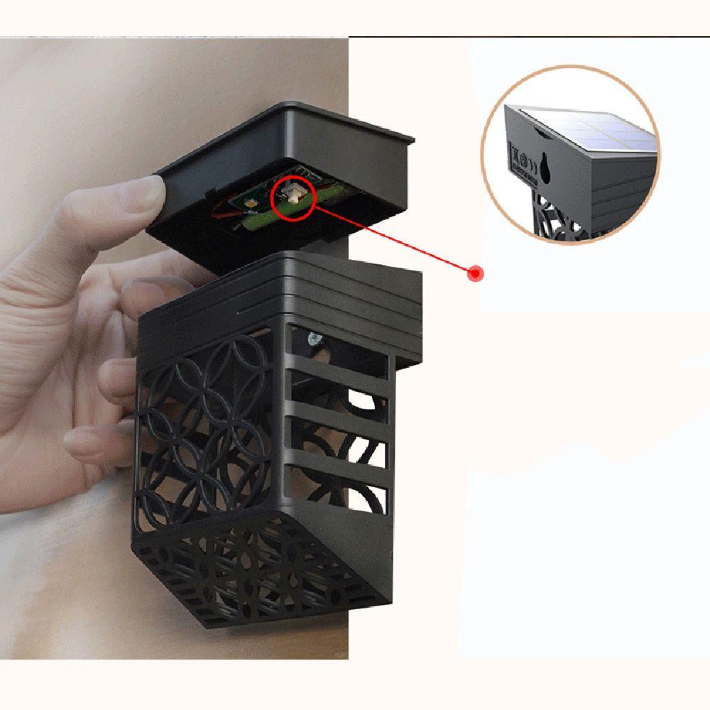 SUENIN Đèn Hàng Rào Chống Bụi Sử Dụng Năng Lượng Mặt Trời Tiện Lợi