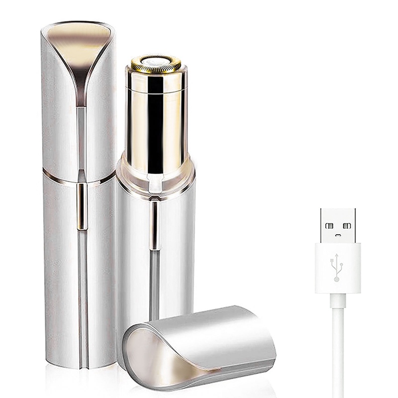 Máy Tẩy Lông Mặt Không Đau Sạc USB Tiện Dụng