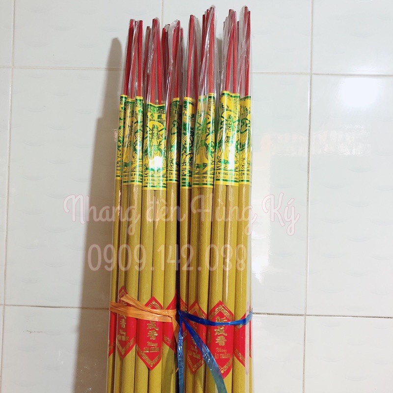Set 10 bó nhang 3 cây loại cây nhang lớn cao khoảng 6tấc
