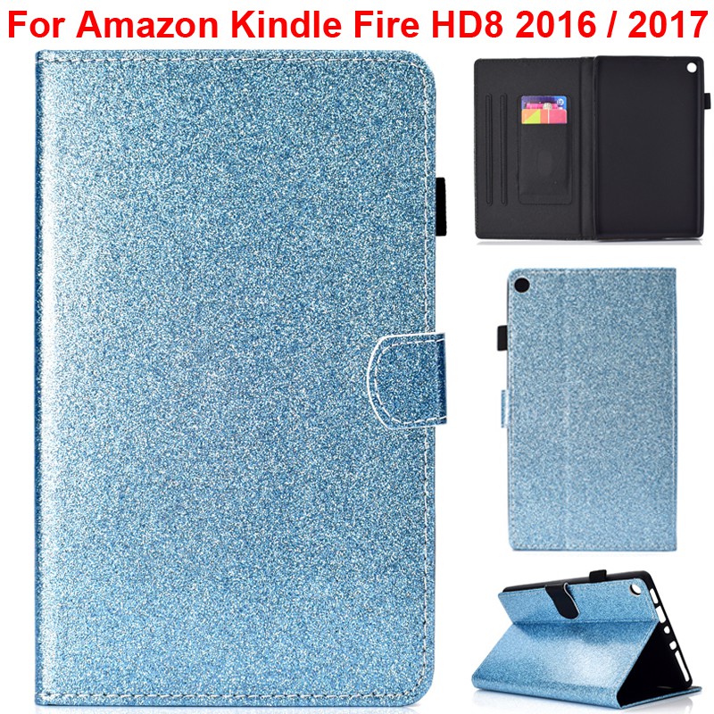 Bao Da Lấp Lánh Cho Kindlefire Hd8 2017 Kindle Fire Hd 8 2016