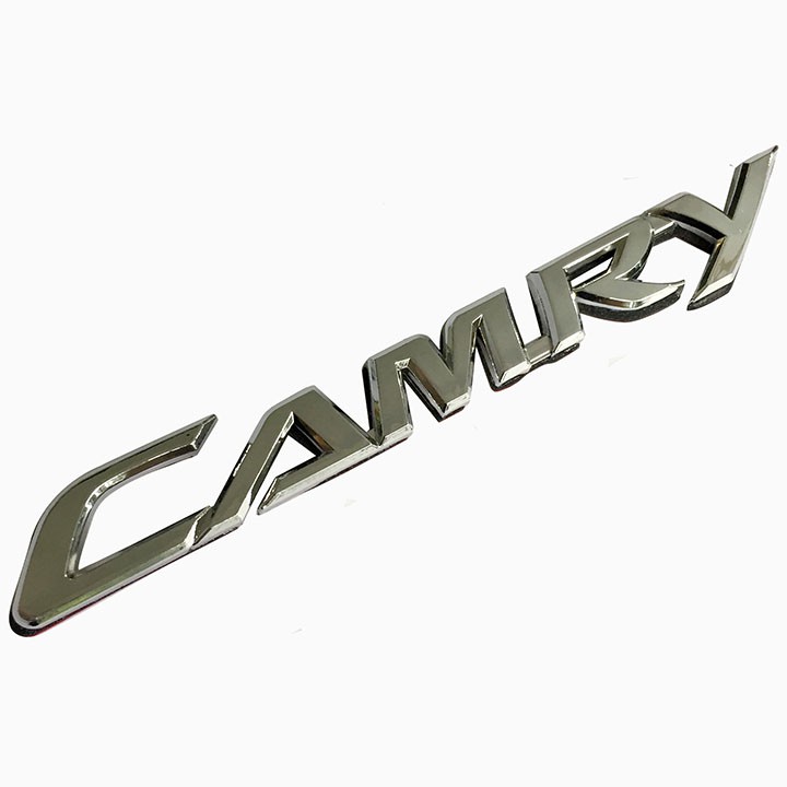 Tem Logo Nổi CAMRY Dán Trang Trí Xe-PHỤ KIỆN XE HƠI CAO CẤP Ô TÔ 87