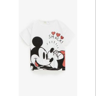 Áo phông Zara mickey và minie xuất dư