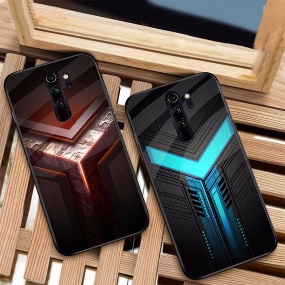 Ốp lưng Xiaomi Note 8/Note 8pro mặt lưng cường lực chống xước hình nền chất