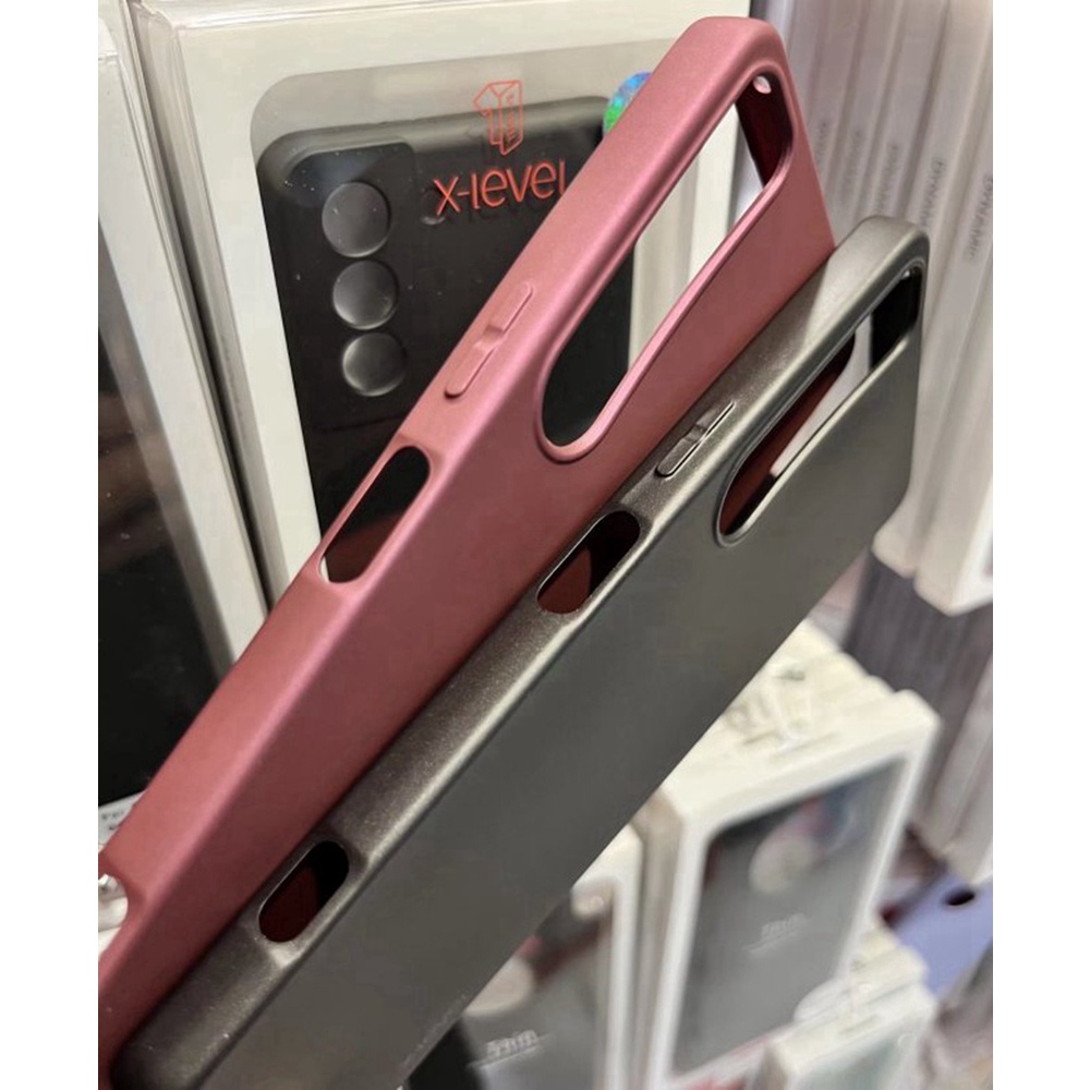 Ốp Điện Thoại Silicone TPU Mềm X-Level Dạng Nhám Cho Sony Xperia 10 1 IV 5 III II