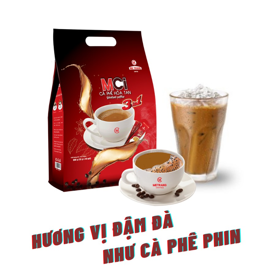 Cà phê Mê Trang hòa tan sữa 3in1 - (MCi3in1)