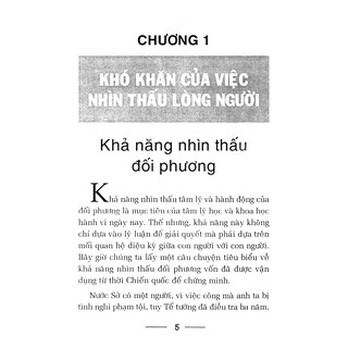 Sách - Nhìn Thấu Lòng Người - PD