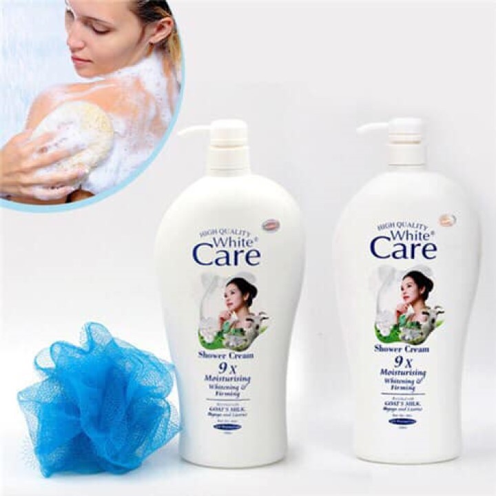  Sữa tắm dê White Care trắng mịn 1200ml - Sữa tắm Thái Lan chính hãng.