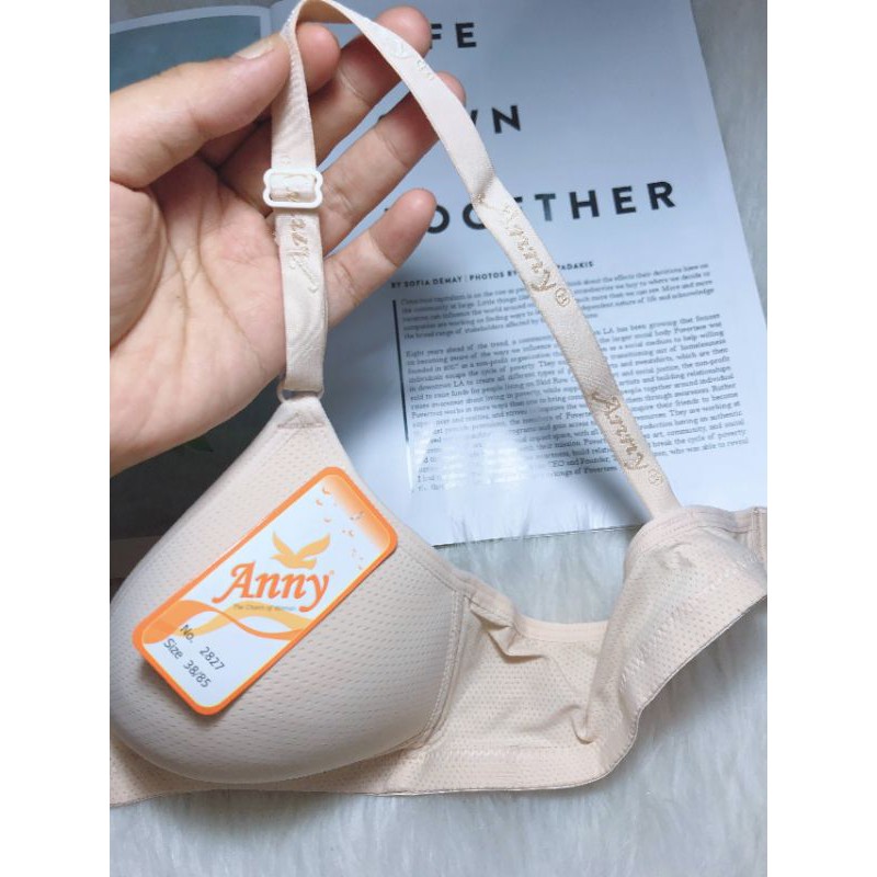Áo lót áo ngực không gọng đệm mỏng Anny 2827