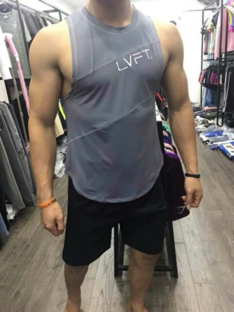 Áo 3 lỗ Gym,áo ba lổ thể thao tập gym LVFT